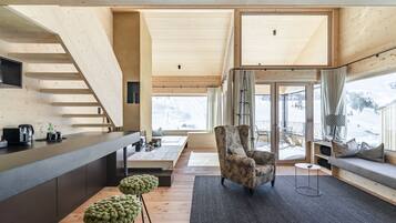 Suite Panorama (Hoch & Herrlich 3-Seenhaus) | Eigene Küche