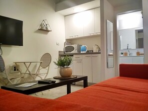 Standard Apartment, Non Smoking | Living area - LocalsTLV Hip Studio on Jerusalem Ave (Tel Aviv)