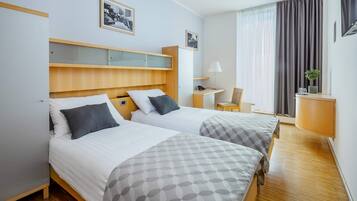Standard Twin Room | In-room safe, blackout drapes, iron/ironing board (on request)