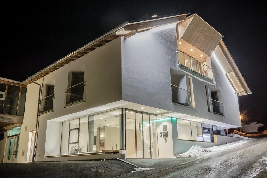 front of property – evening/night