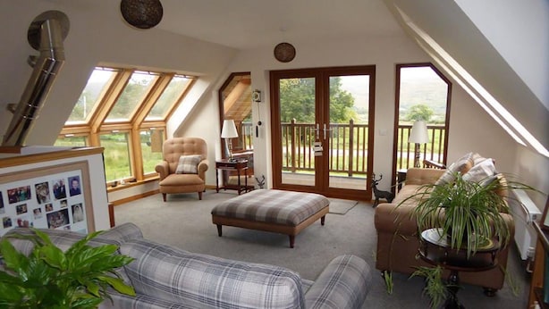 Lobby sitting area - Woodend B&B (Strathcarron)