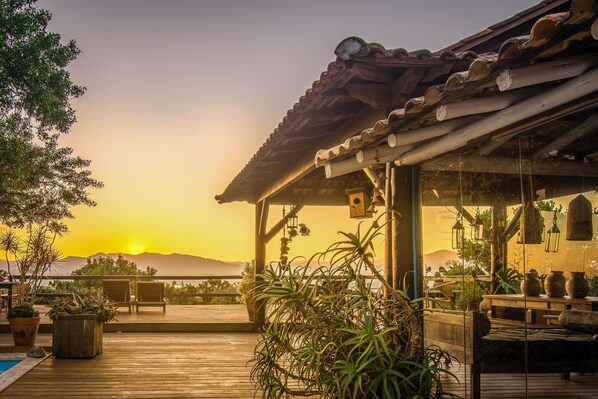 Terrace/patio - Pousada Casa do Ceo (Imbituba)