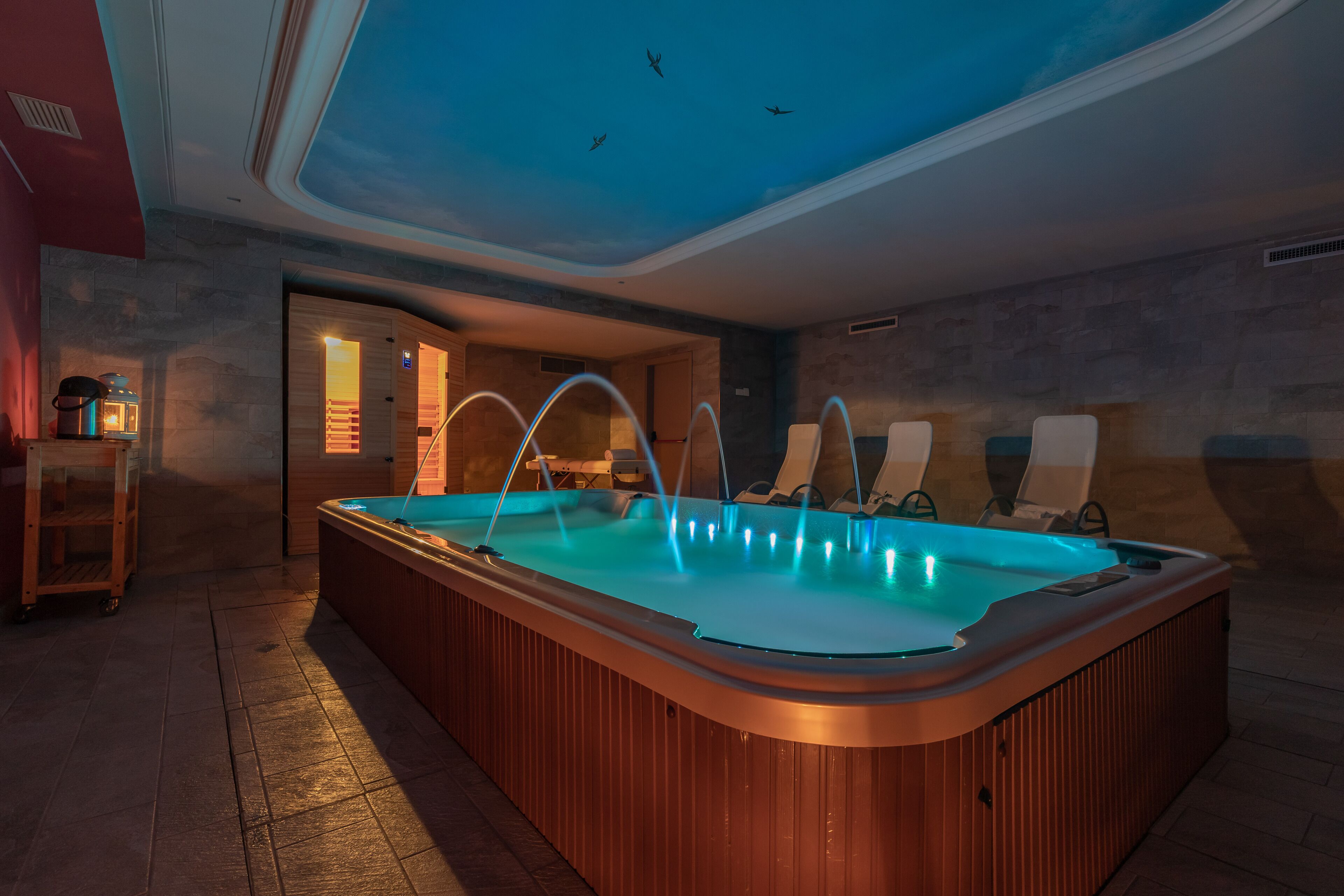 Manicures and pedicures