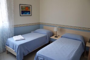 Double or Twin Room, Private Bathroom (Glicine) | Free cots/infant beds, free WiFi, bed sheets, wheelchair access
