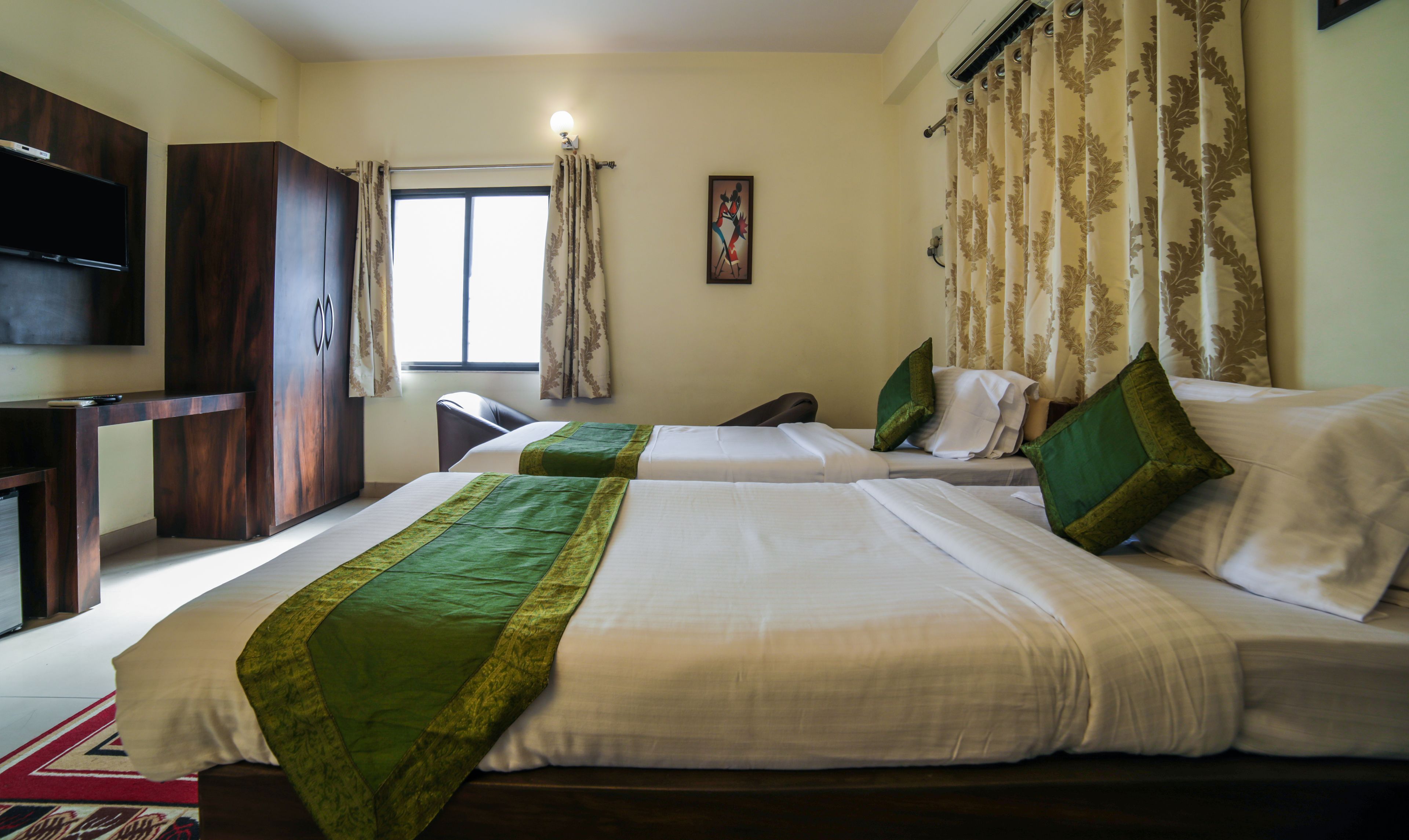 Rom – standard | Lydisolert, strykejern/-brett, wi-fi (inkludert) og sengetøy