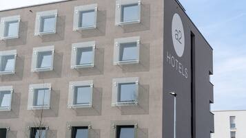 Fassade der Unterkunft