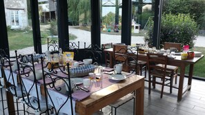 Kontinental frokost er inkludert hver dag