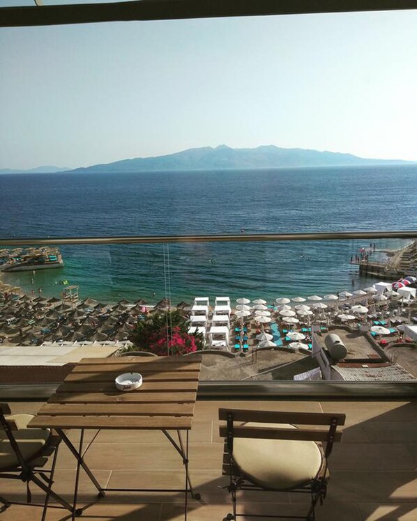 Vue depuis l’hébergement