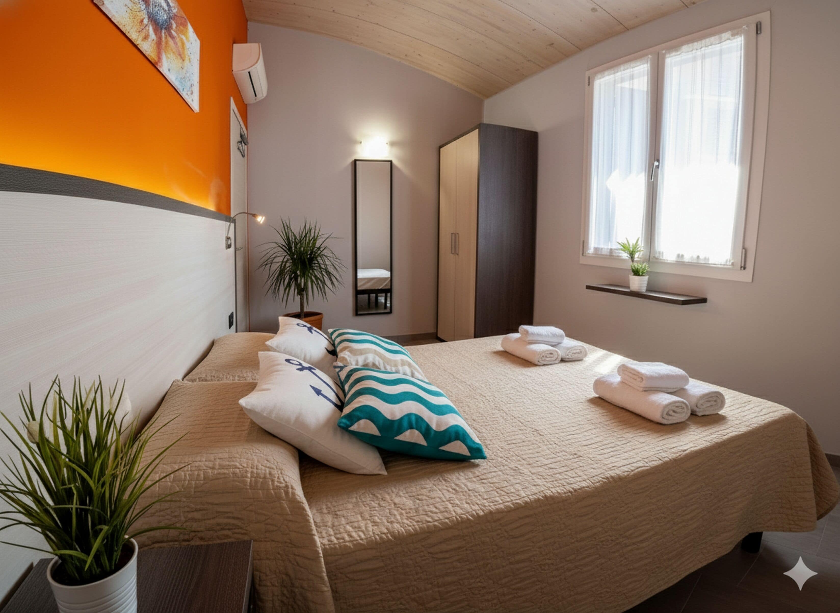 Apartamento, 2 habitaciones (Luna) | 2 dormitorios, tabla de planchar con plancha, wifi gratis