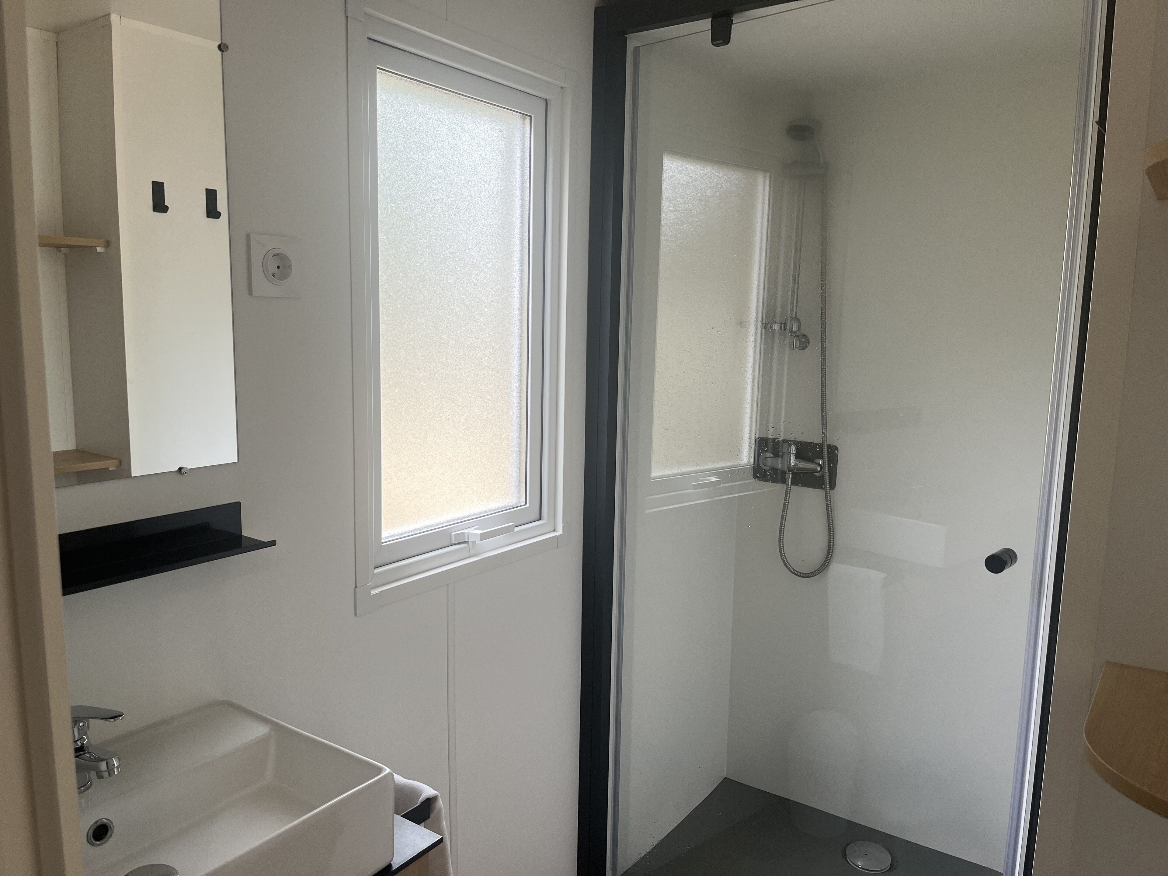 Mobil-home EVO | Badezimmer | Dusche
