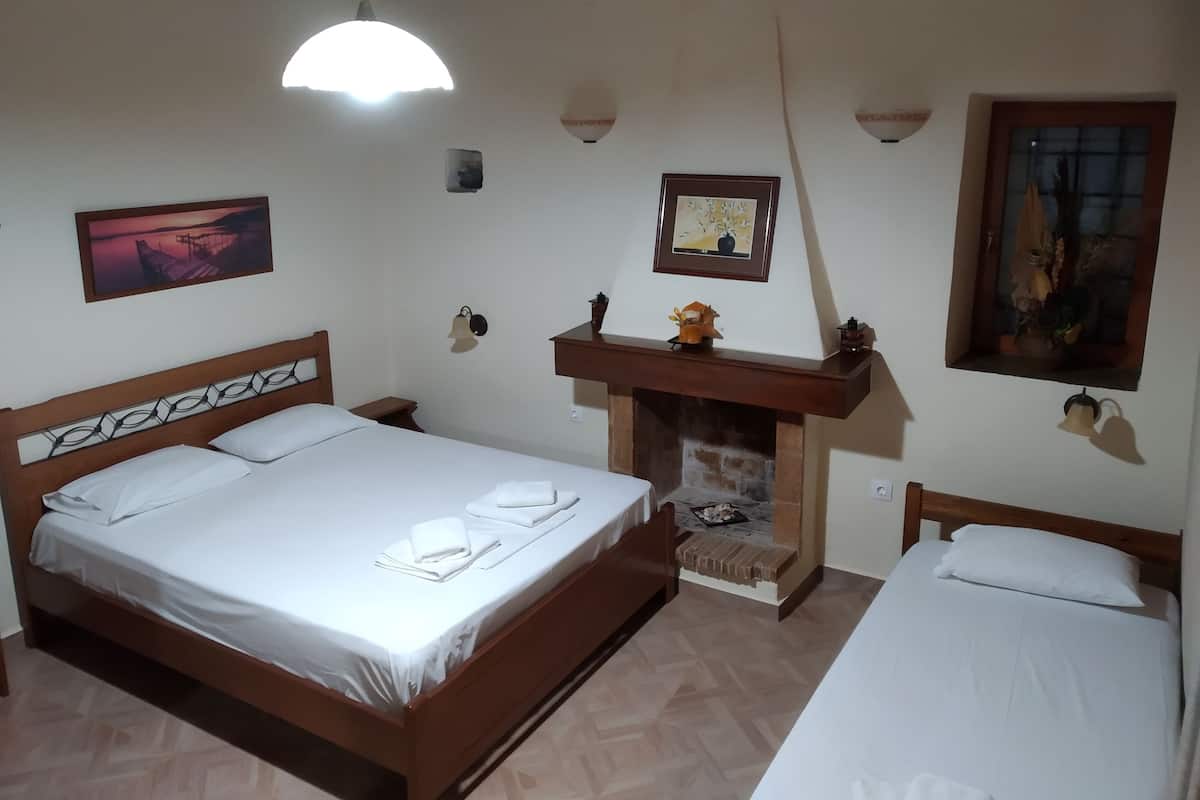 Blackout curtains, iron/ironing board (on request), free WiFi