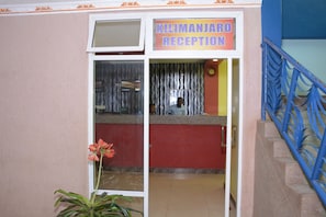 Entrée de l’hébergement