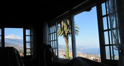 Historic Finca with sea and Teide views, private pool + barbecue, a gem