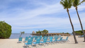 Beach nearby, beach towels