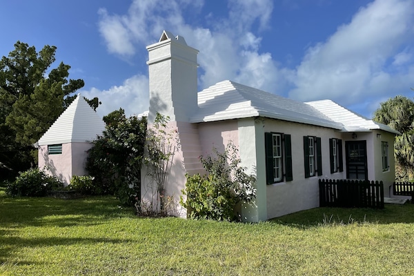 Coach House is situated in a large garden setting.