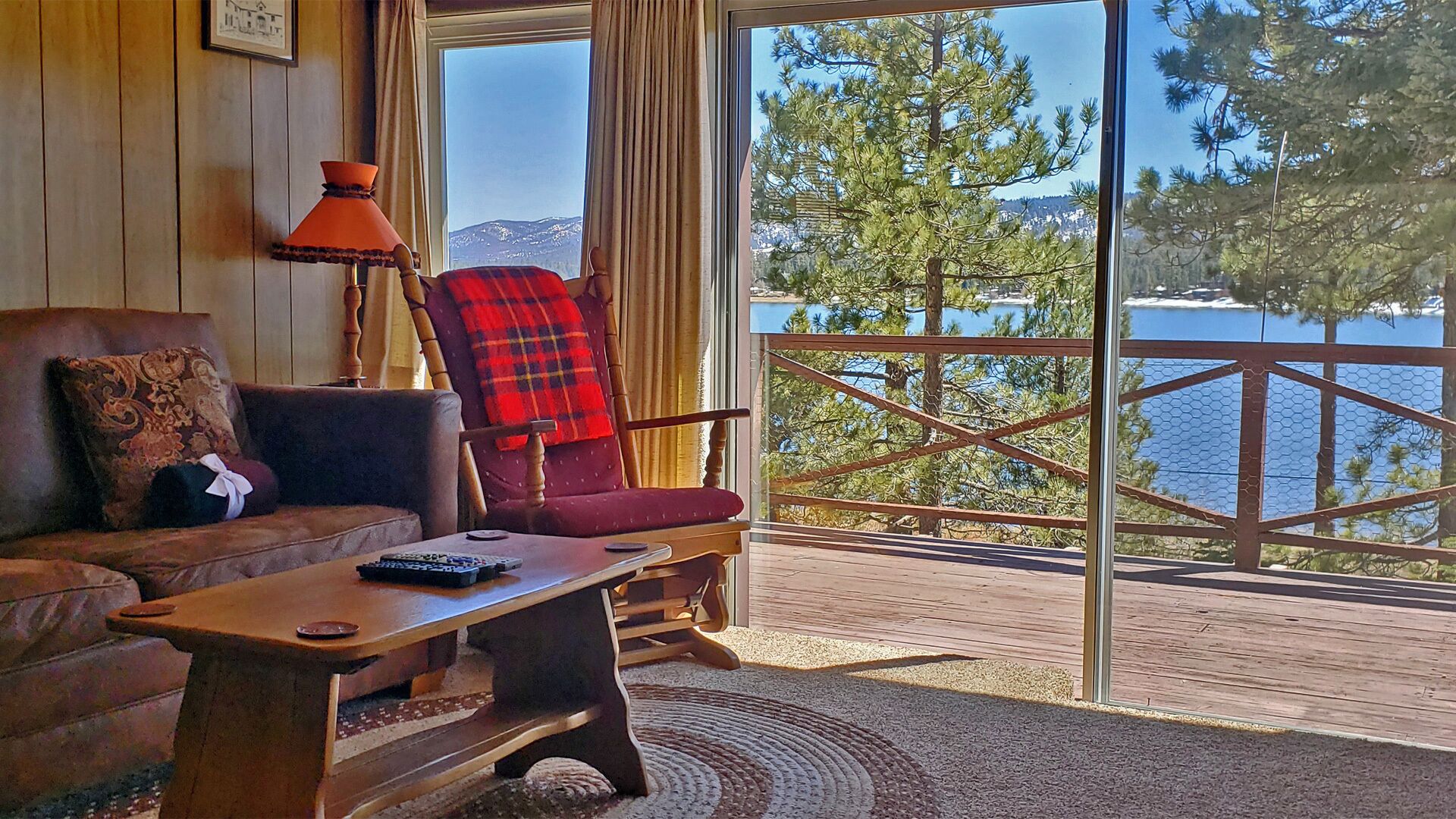 Big Bear's Most Unique Location! Amazing View, Wood Fireplace, Backs To Mountain
