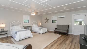 3 chambres, fer et planche Ă repasser, Wi-Fi, draps fournis