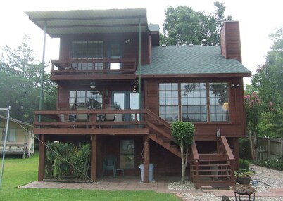 Your vacation home on the lake with its own private covered dock!