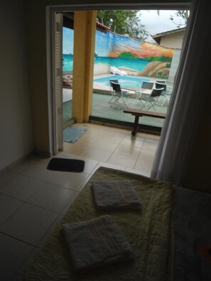 Standard Double Room, Non Smoking | View from room - Pousada Sorocotuba (Guarujá)