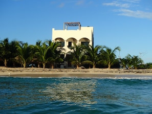 House from ocean