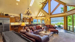 Smart TV, fireplace, video games, Netflix