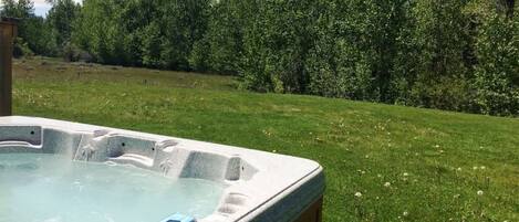 Bain à remous extérieur