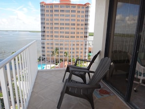 Panoramic Condo, Ocean View, Beachfront (803) | Balcony - Lovers Key Beach Club by Lovers Key Vacations (Fort Myers Beach)