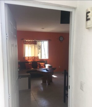 Family Apartment, Multiple Beds, Non Smoking | Living room - Rincón en el Caribe (Puerto Morelos)