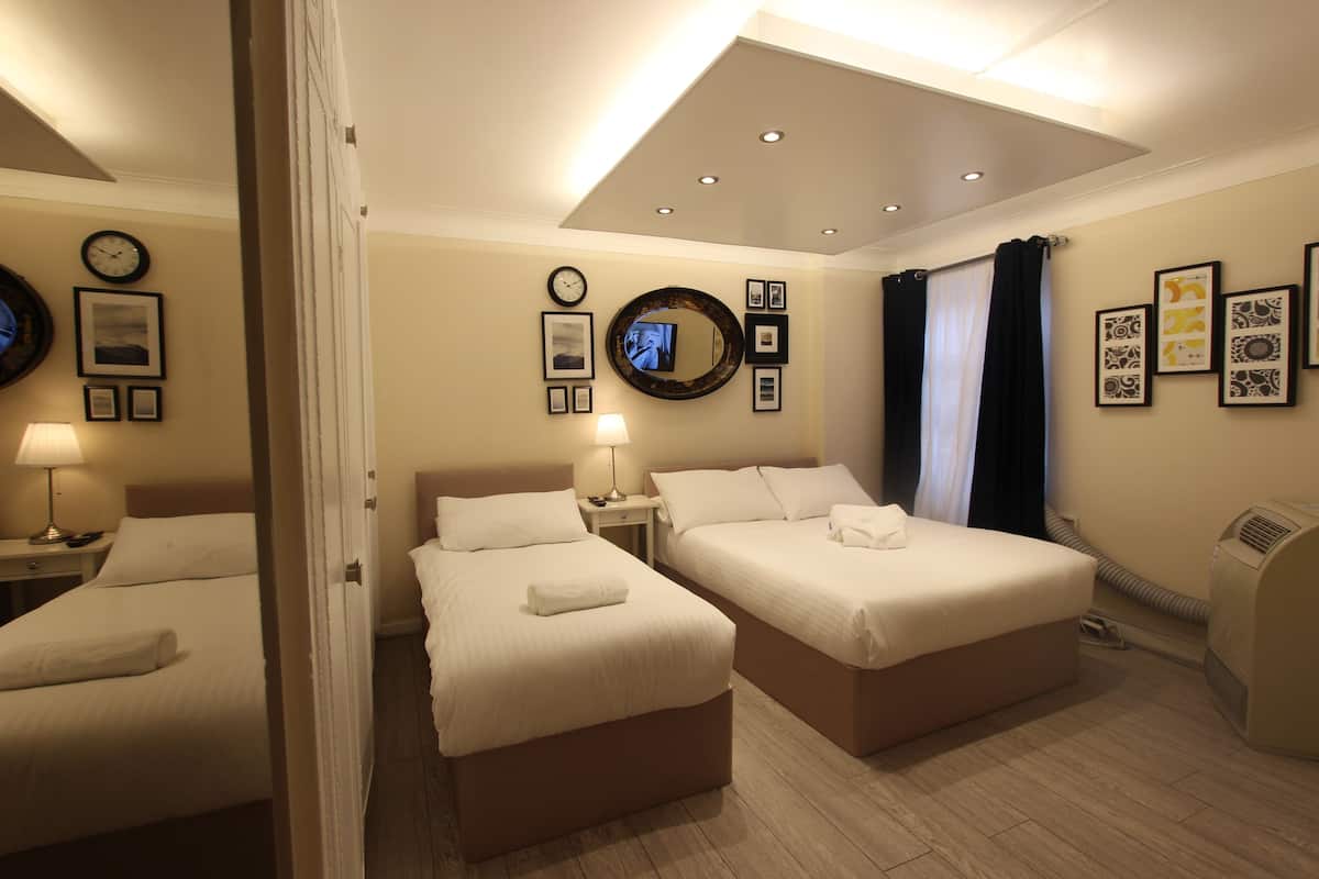 In-room safe, blackout curtains, iron/ironing board, free WiFi