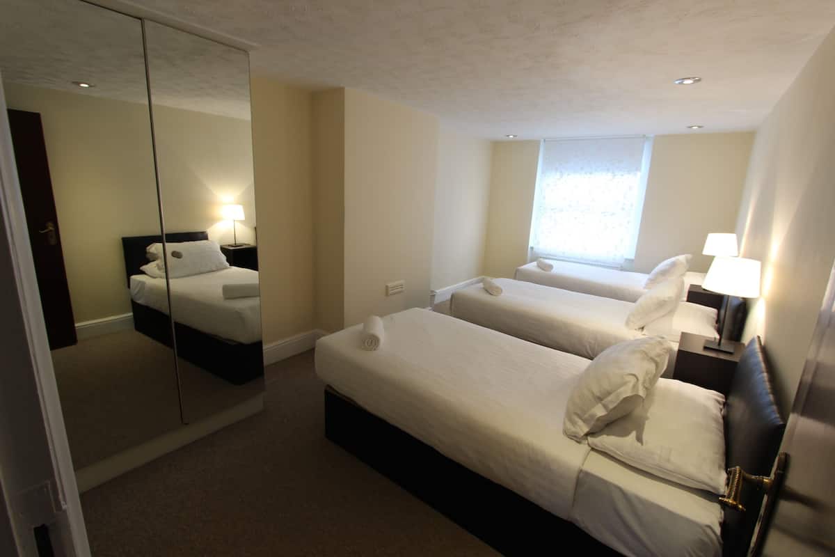 In-room safe, blackout curtains, iron/ironing board, free WiFi