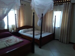 2 bedrooms, iron/ironing board, bed sheets - Fully furnished in secure perimeter wall (Kampala)