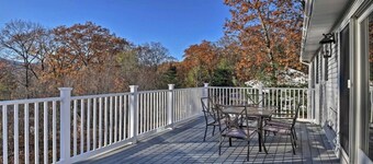 Family Getaway in N. Conway, Sleeps 16, AC, Hot Tub, Game Room, Pets Welcome