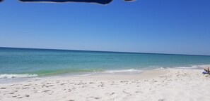 On the beach
