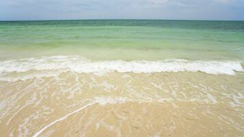 Sun loungers, beach towels