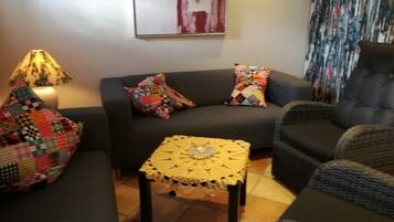 Smart-tv och eldstad