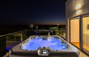 Terrace/patio - Nice home in Krnica with jacuzzi (Krnica)