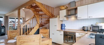 Trevlig lägenhet i Rechlin med bastu