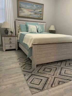 2 slaapkamers, een strijkplank/strijkijzer, wifi, beddengoed