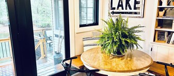 Lake front huis ongeveer 1 mijl van Okemo's Jackson Gore Base Lodge