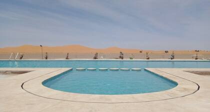 Kasbah Du Berger is your Sahara Hostel in Merzouga dunes. Welcome to the desert!