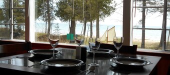 Scenic Lake front cottage! Summer in Door County too good to miss!