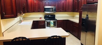 Paducah’s best place for families! Upscale condo, large deck and backyard.