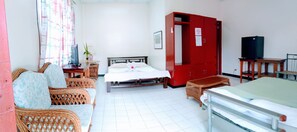 Quarto casal ou duplo standard | 2 quartos, roupas de cama premium, individualmente decorados