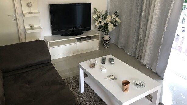 Family Apartment, 2 Queen Beds, Non Smoking | Living room - Relax in Forest (Kiryat Tiv'on)