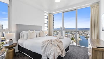 Appartement, 2 chambres, vue ville | Fer et planche à repasser, Wi-Fi gratuit, décoration personnalisée