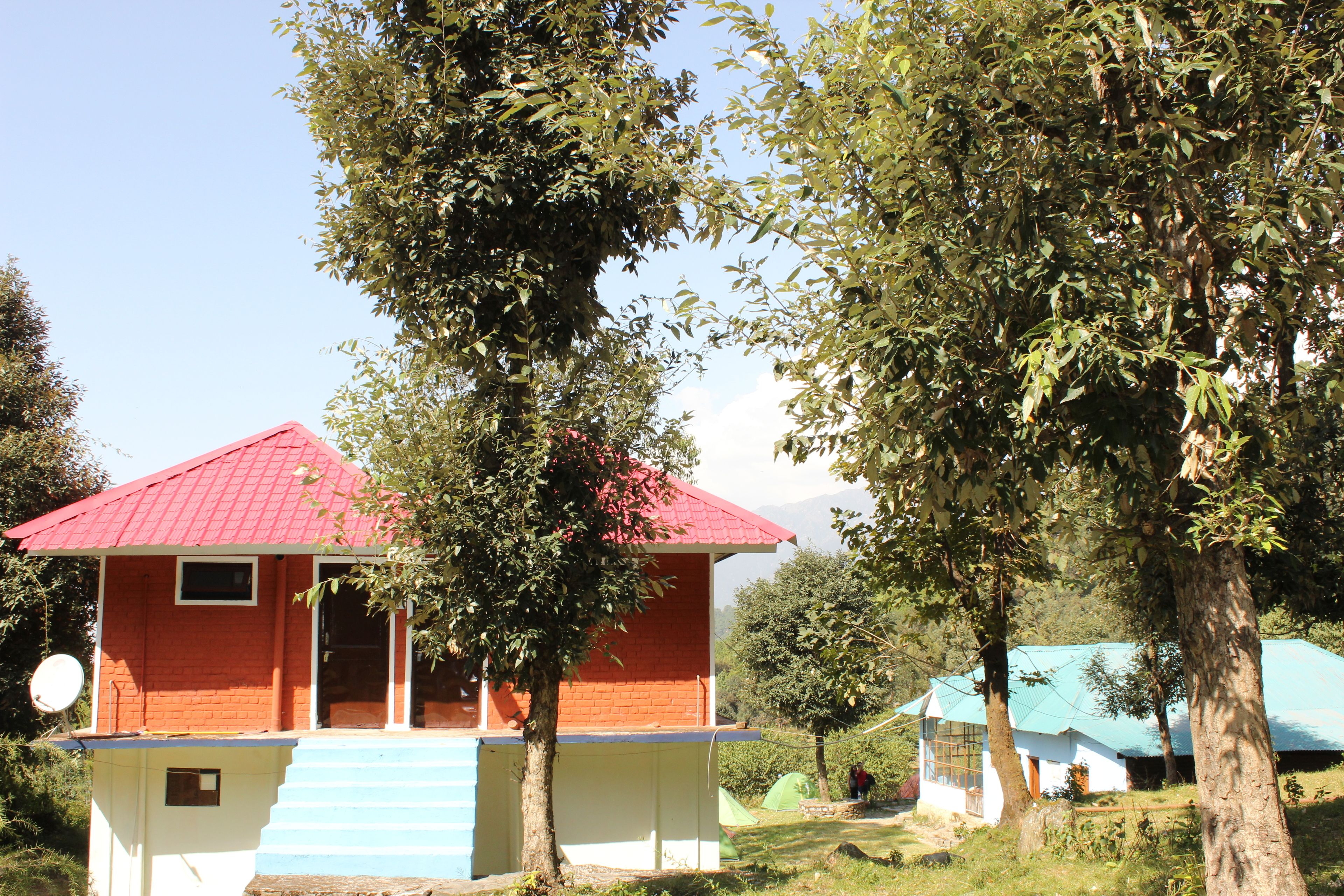 Fassade der Unterkunft