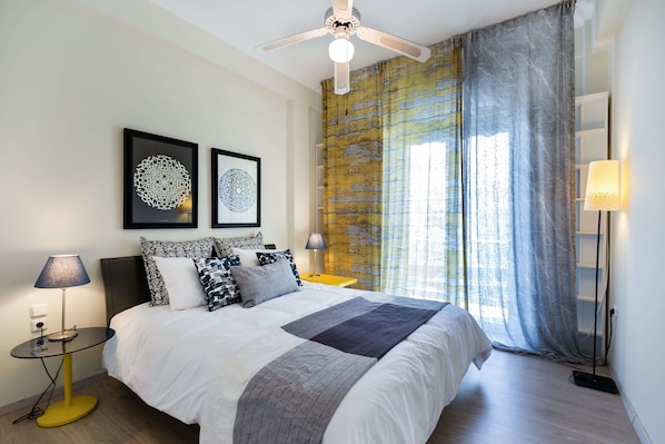 公寓, 2 间卧室 | 2 多间卧室、隔音、熨斗/熨衣板、免费婴儿床