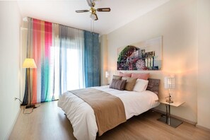 公寓, 2 间卧室 | 2 多间卧室、隔音、熨斗/熨衣板、免费婴儿床