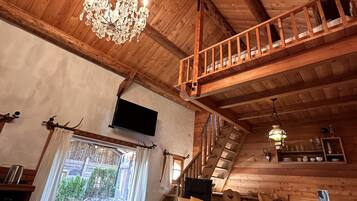 Deluxe Cottage, Private Bathroom, Garden View (Romantikhütte) | Lounge