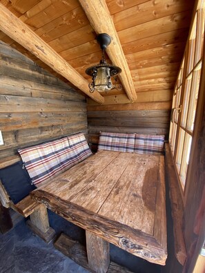 Cottage, privébadkamer, uitzicht op tuin (Romantikhütte) | Lobby